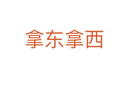 拿东拿西