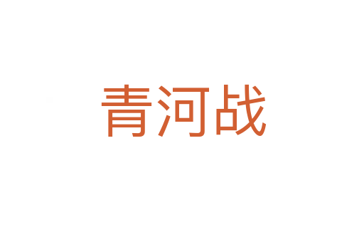 青河战