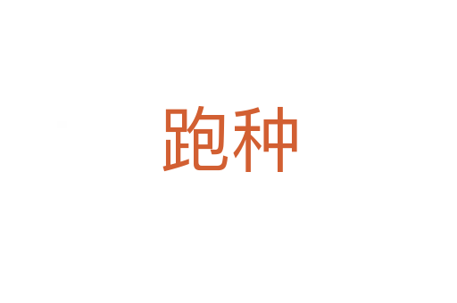 跑种