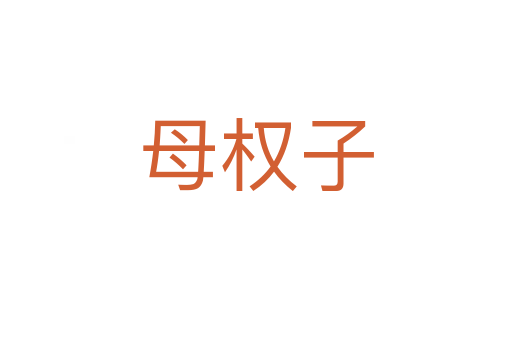 母权子