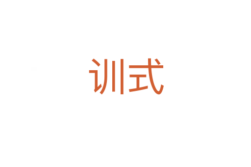 训式
