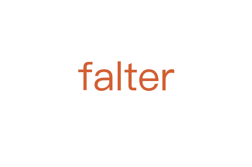 falter