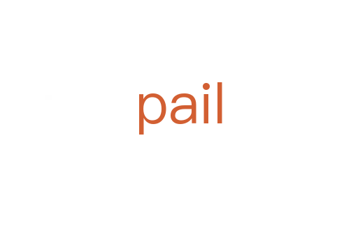 pail