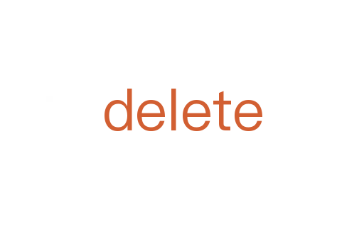 delete