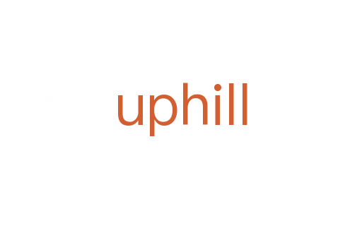 uphill