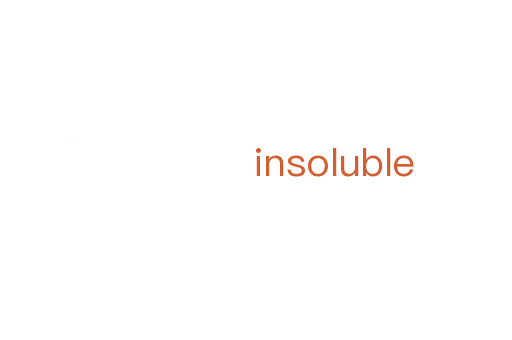 insoluble