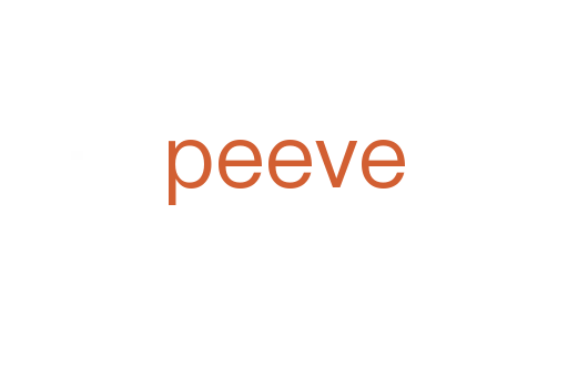 peeve