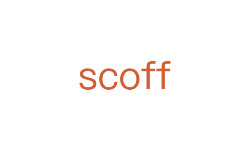 scoff
