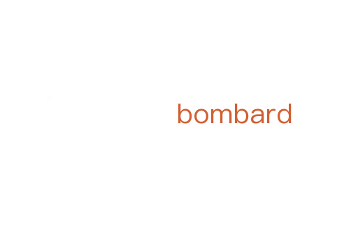bombard