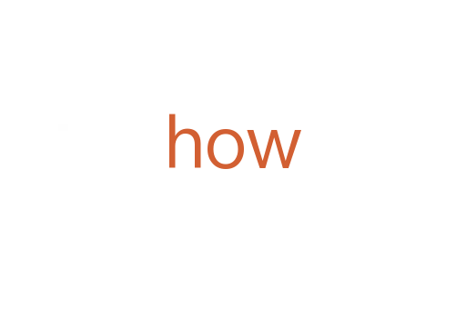 how