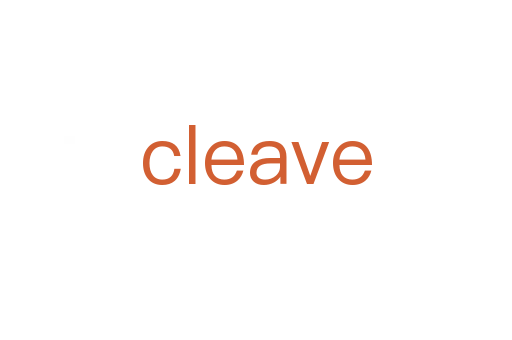 cleave